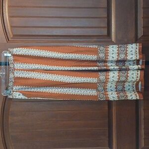 Benin wide leg printed pants. Size 12